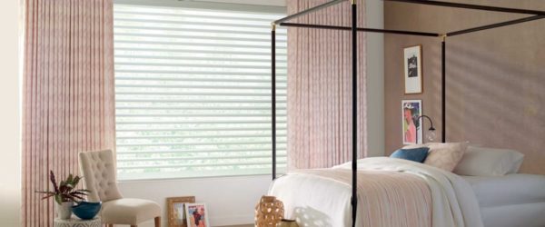 Bedroom Window With Blinds